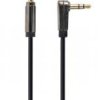 Przyłącze mini Jack 3.5mm stereo kątowy 0.75m