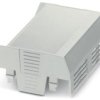 Upper part of housing, ABS/PC, (W x H x D) 90.1 x 74.65 x 36.95 mm, light gray, for enclosure, 1074935