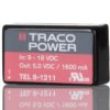 Przetwornica DC-DC, 8W, Uwe 9 → 18 V DC, Uwy 5V dc, Iwy 1.6A, TRACOPOWER Nie