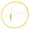 Pigtail światłowodowy SM SC/APC G657A2 bezhalogenowy LSOH żółty 1,5m NEKU