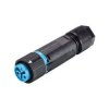 Wieland 46.031.4554.9 RST® MINI Connector 2 Pin Straight Round