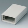 ABS shell housing, (L x W x H) 142 x 77 x 45 mm, gray white (RAL 9002), A9408340