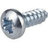R-TECH 337113 Pozi Pan Head Self-Tapping Screws No.8 1/2in 13.0mm - Pk100