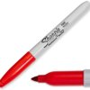 Marker permanentny czerwony 1,0mm Sharpie Fine