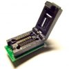 Adapter uniwersalny SOIC28 / SOP28 / SO28 (R=1,27mm / W=300mils) --> PDIP28 / DIL28 (R=2,54mm / W=470mils) Clam Shell ZIF