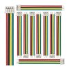 10x Gniazdo Micro JST z Przewodem 100mm 4 PIN raster 1.25 MCX Żeński