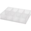 Raaco 109888 Assortment Case Insert 8 Compartments 220x160x47 mm