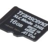 MicroSD, 16 Gb MicroSDHC Nadaje Się Do Zastosowań Przemysłowych SLC, Transcend U3, A1 USD230I 85 °C -40 °C