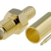 GSMA-RP-RG58 Gniazdo SMA-RP zaciskane na kabel RG-58