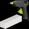 77826 Hot glue gun, 40 W, Superior, Ø 11 mm, incl. 20 glue sticks