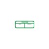 Tested Labels, Green Mark & Seal, 40 x 15mm, Pack Of 120