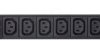 PE0209SG PDU, 8x IEC C13, 1x IEC C19