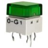 Przełącznik Klawiaturowy Poz 2 Spst-No 0,05A/24Vdc Zielony B3w-9000-G1g