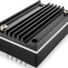 Heatsink, (L x W x H) 57.9 x 36.8 x 6.1 mm, 7.2 K/W, black anodized, TEP-HS4