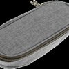 K-56304 Pencil case, oval, light grey