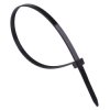 4.8mm x 250mm Black Cable Tie - Pack of 100