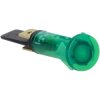 R-TECH 420020 Neon indicator light, round, green, 240V, T120