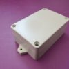 Obudowa 125x68x40mm hermetyczna jasna z uszami; OBH53