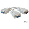 Delock 65403 Series Cable 0.17 m Beige DVI cable