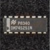 74S251 (DM74S251N) multiplexer - National