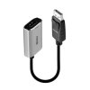 LINDY monitory adapter [1x złącze żeńskie HDMI - 1x złącze męskie DisplayPort] 41094 0.11 m