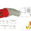 Wtyczka izolacyjna przenośna kątowa 16A/4p/400V wtyk siłowy IP44 3623-724 TAREL