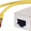 Renkforce RF-3828960 RJ45 Kabel sieciowy, kabel krosowy CAT 6 S/FTP 0.25 m żółty z zaczepami blokującymi, styki pozłacan
