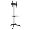 STOLIK/WÓZEK NA KÓŁKACH+UCHWYT DO TV 23-55 25KG S-09 ART