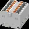 3002799 PTFIX distributor block, 12x1.5, grey
