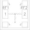 Fixed, 2 dB Passive Attenuator Chip, DC - 50 GHz
