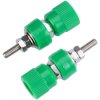 TruConnect 170573 4mm Binding Post with M4 Thread Green