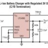 Standalone Linear Li-Ion Charger with Micropower Low Dropout Linear Regulator