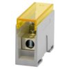 Blok Rozdzielczy Vbr 250A-4 (1X35 / 4X25) Al/Cu - Żółty