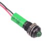 Q8P3BXXG24 Green Prominent 8mm 24VDC LED Panel Indicator APEM