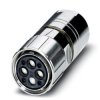 Złącze wielostykowe przemysłowe 6-pinowe M58 Montaż na kablu Gniazdo Phoenix Contact