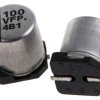 Kondensator 100μF 35V dc SMD Panasonic 6.3 (Dia.) x 7.7mm