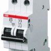 Wyłącznik nadprądowy MCB, Typ B, 2-biegunowy, 13A, 440V, 125V, na szynę DIN, ABB S202M-B13, S200M