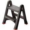 Curver 155160 Folding Step Stool Anthracite Non-Slip 150 kg Capacity