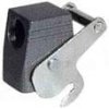 Housing, size 8, die-cast aluminum, PG29, angled, clip locking, IP65, 2-1103338-6