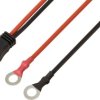 Zacisk pierścieniowy do kabla połączeniowego XT60 1 M TC-13619320 czarny, czerwony TRU COMPONENTS Zawartość: 1 szt.
