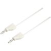 VOLTCRAFT MSB-300 Test lead Banana jack 4 mm 2.00 m White