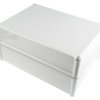 Obudowa Poliwęglan szerokość zew. 278 mm długość zew. 378 mm wys. zew. 180 mm Fibox IP67 Szary