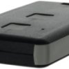 ABS remote control enclosure, (L x W x H) 71.5 x 39.3 x 11.5 mm, light gray/black (RAL 9004), 13122.23