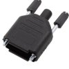 encitech DPPK09-BK-RG-K 6260-0101-51 Obudowa złącza D-SUB Ilość styków: 9 tworzywo sztuczne 180 ° czarny 1 szt.