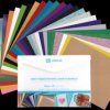 SG-HTV-1678-US-L-B2B Vinyl film with Teflon mat, A4, 27 colours