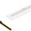 Pin header, 30 pole, pitch 2.54 mm, straight, black, SL12SMD03530GBSM