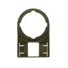 Uchwyt na etykietę Weidmüller SM-H 27/12.5 SW 1716640000, montaż: przyklejanie, 12.50 x 27 mm, 25 szt.