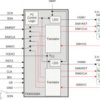 Dual-Supply 2:1 SIM Card Multiplexer/Translator with Automatic Detect and slot dedicated dual LDO | RGE | 24 | -40 to 85