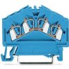 4-wire feed-through terminal, spring-clamp connection, 0.08-2.5 mm², 1 pole, 24 A, 8 kV, blue, 280-656