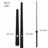 UM211.00SET4 Zestaw wskazówek do modułu zegara WiFi (H107, M135, S110mm)